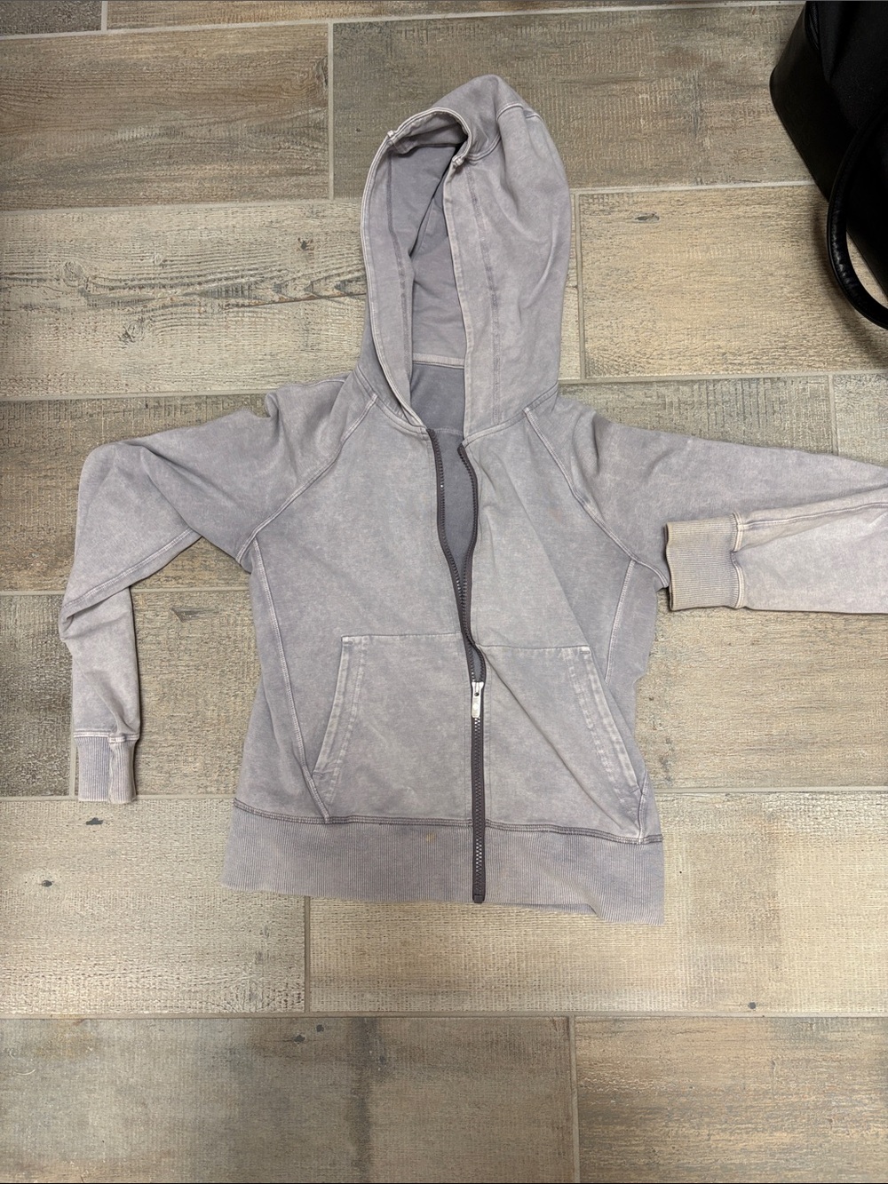 lululemon athletica Vintage Gray Full-Zip Hoodie